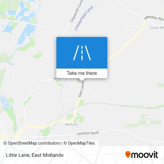Little Lane map