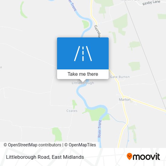Littleborough Road map