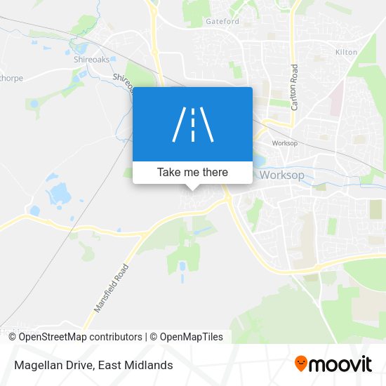 Magellan Drive map