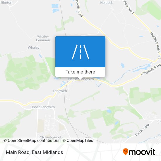 Main Road map