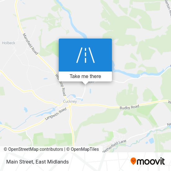 Main Street map