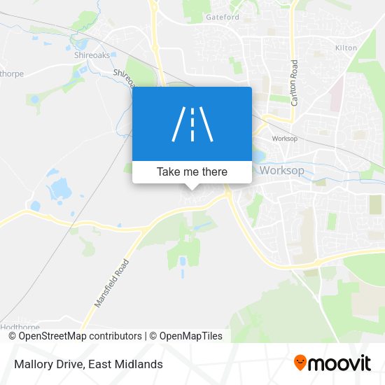 Mallory Drive map