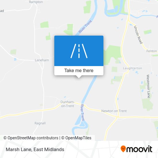 Marsh Lane map