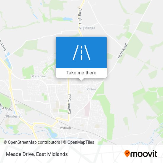 Meade Drive map