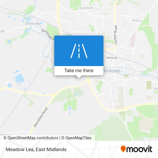 Meadow Lea map
