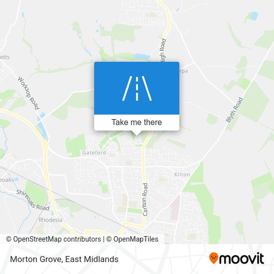Morton Grove map