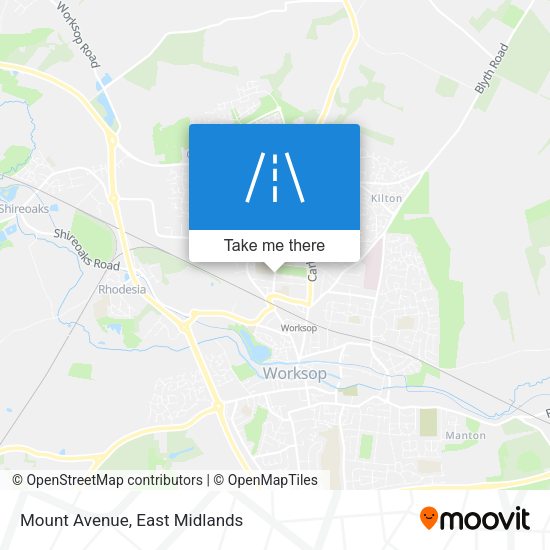 Mount Avenue map