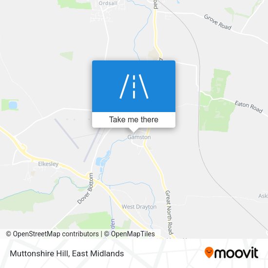 Muttonshire Hill map