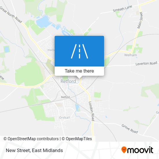 New Street map