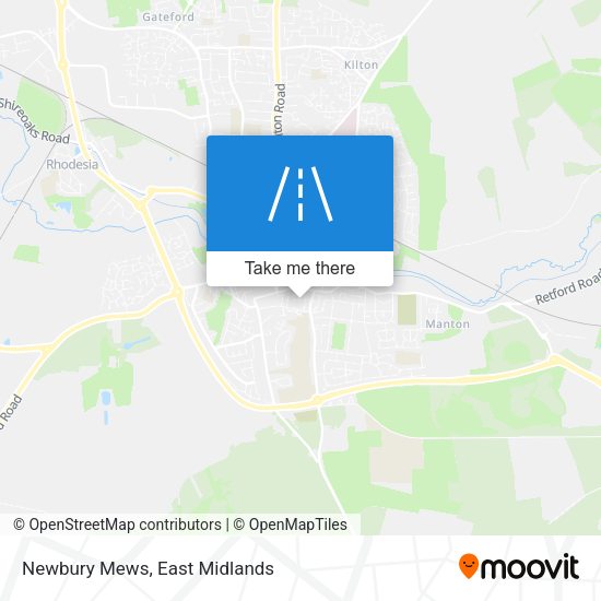 Newbury Mews map