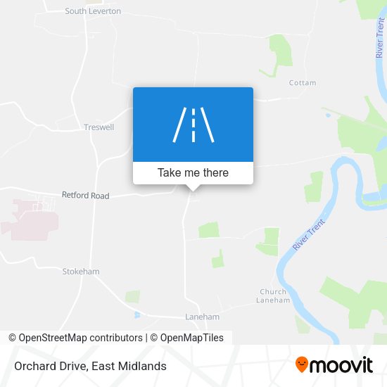 Orchard Drive map