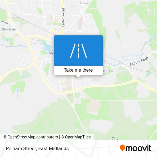 Pelham Street map