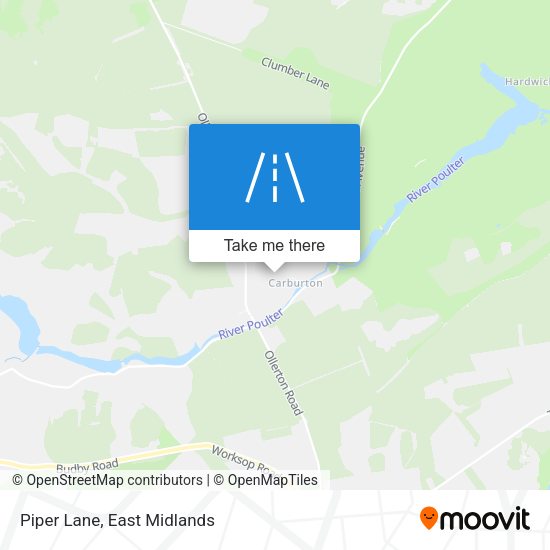 Piper Lane map