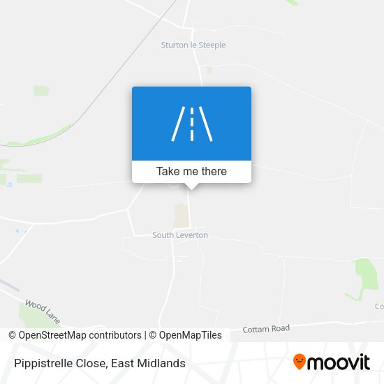 Pippistrelle Close map