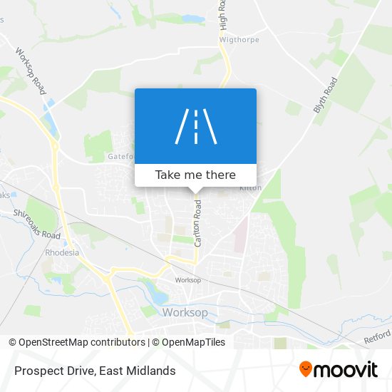 Prospect Drive map