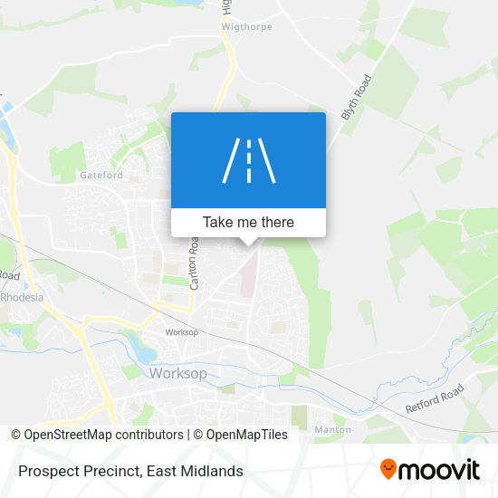 Prospect Precinct map