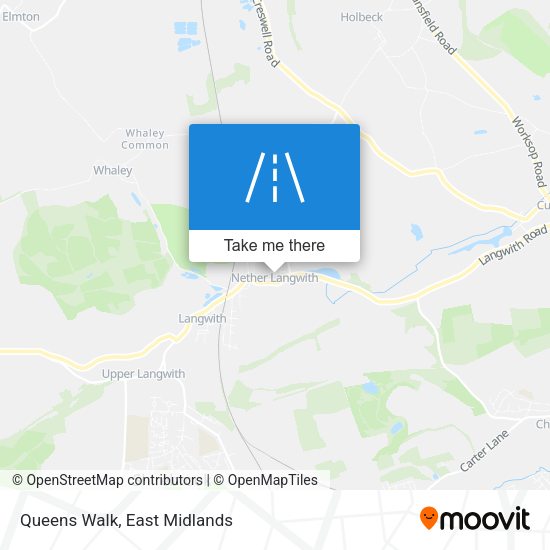 Queens Walk map