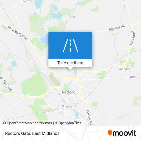 Rectors Gate map