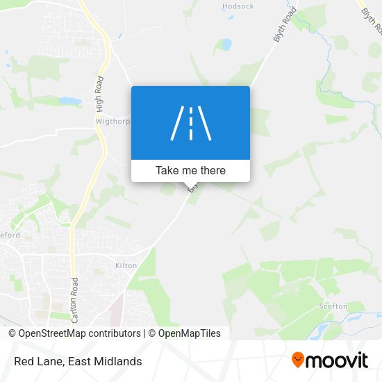 Red Lane map
