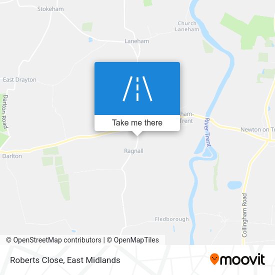 Roberts Close map