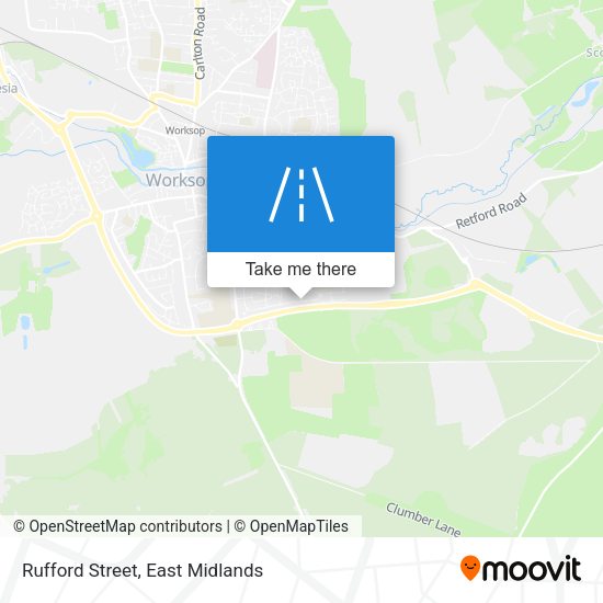 Rufford Street map