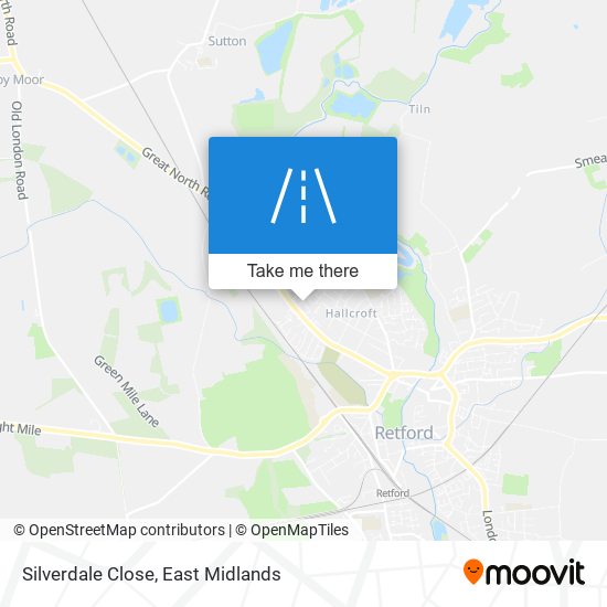 Silverdale Close map