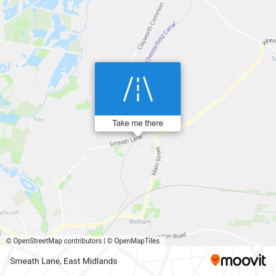 Smeath Lane map