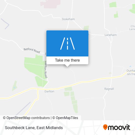 Southbeck Lane map