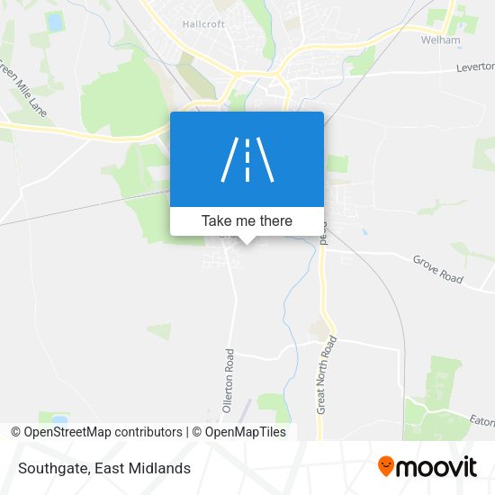 Southgate map