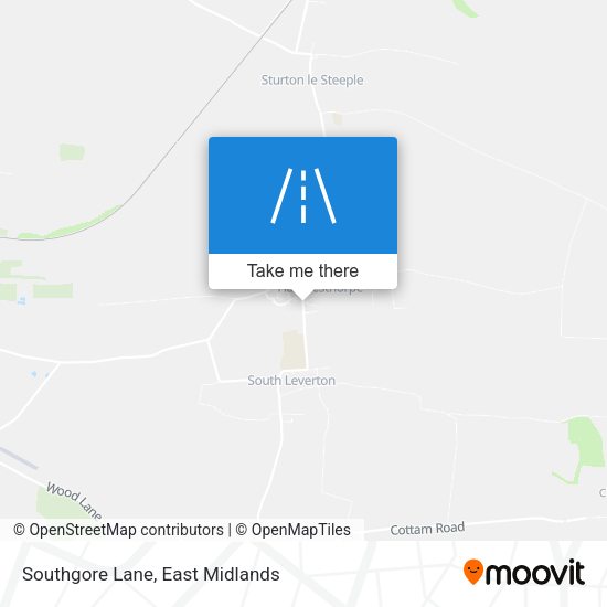 Southgore Lane map