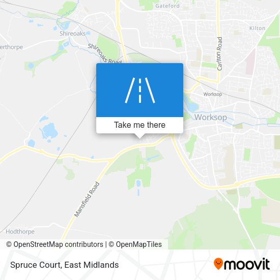 Spruce Court map