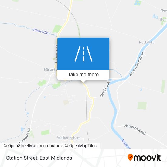 Station Street map