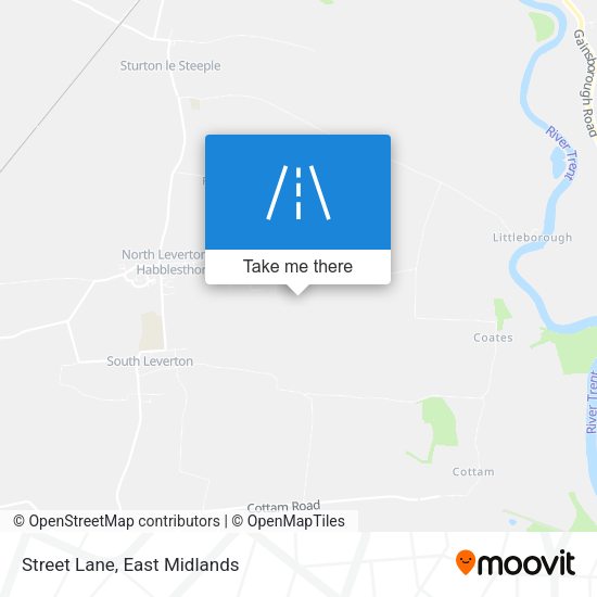 Street Lane map