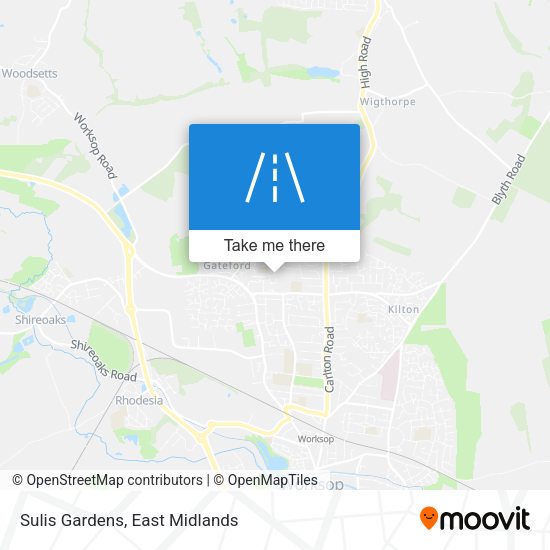 Sulis Gardens map