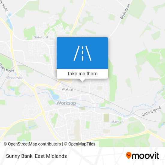 Sunny Bank map