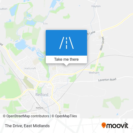 The Drive map