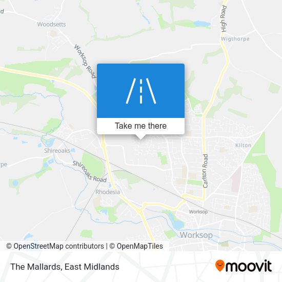 The Mallards map