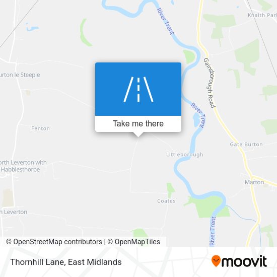 Thornhill Lane map