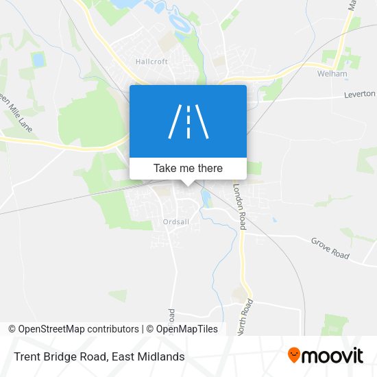 Trent Bridge Road map