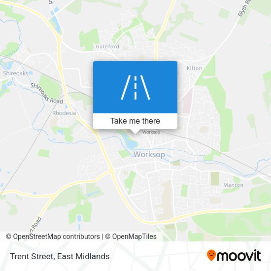 Trent Street map