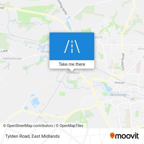 Tylden Road map