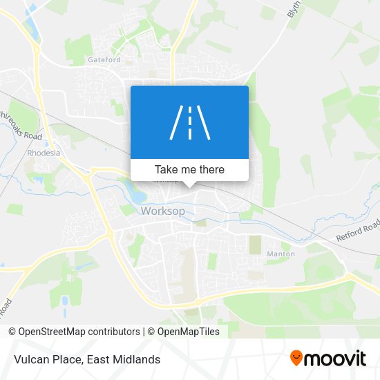 Vulcan Place map
