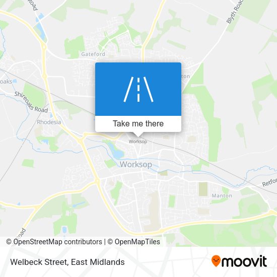 Welbeck Street map