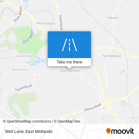 Well Lane map