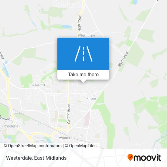 Westerdale map