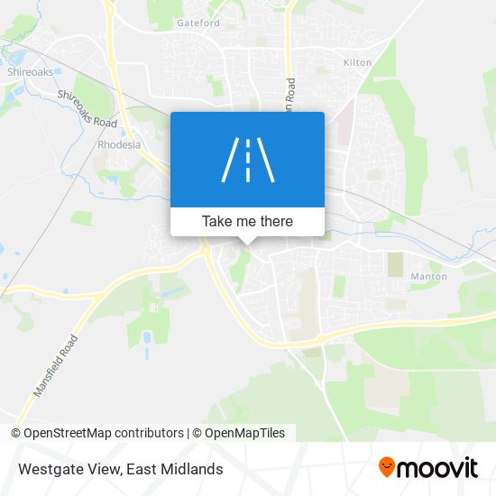 Westgate View map