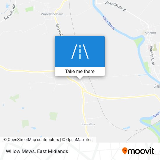 Willow Mews map