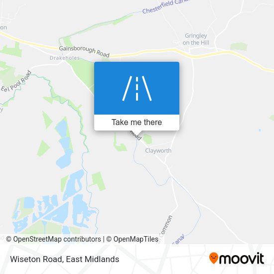 Wiseton Road map