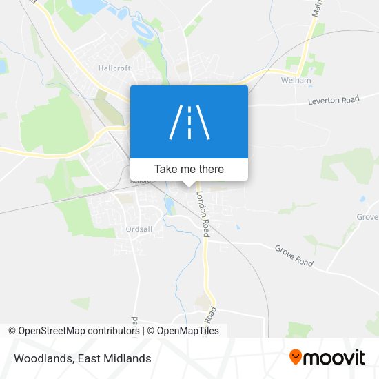 Woodlands map