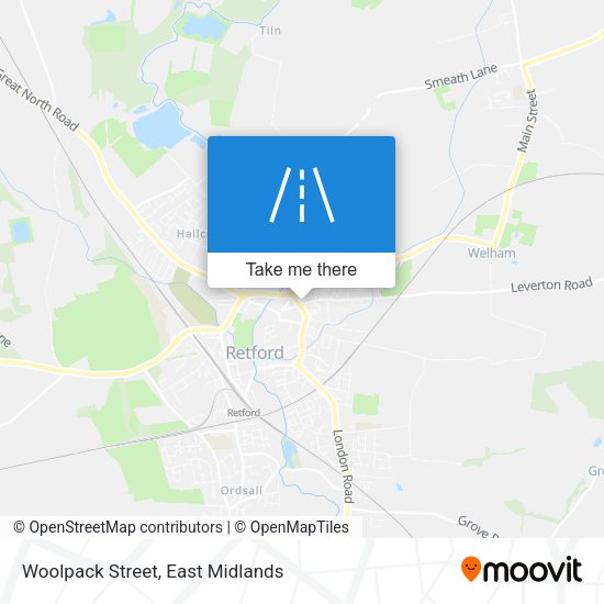 Woolpack Street map
